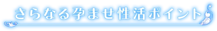 さらなる孕ませ性活ポイント